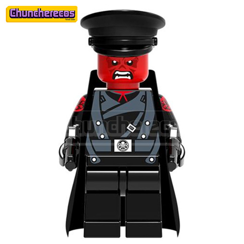 Cráneo Rojo 76017 sh107 Minifigura Lego Los Vengadores montar Marvel Super Heroes